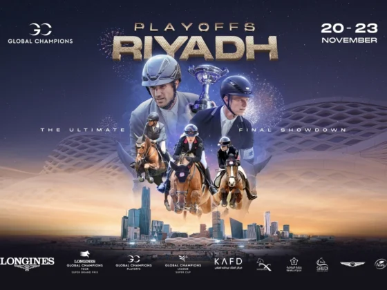 Max Kühner (T) wird als Sieger der Global Champions Tour-Etappe von Staint Tropez bei den Play-offs in Riyadh am Start sein. © Longines Global Champions Tour