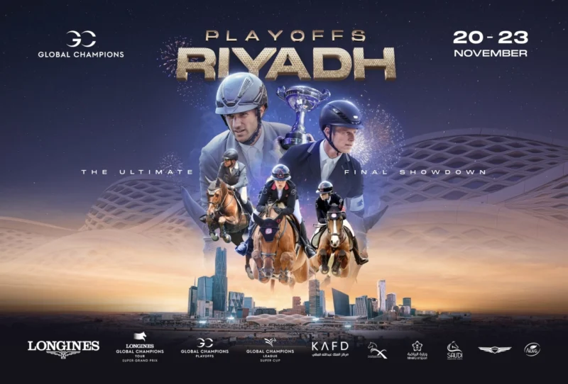 Max Kühner (T) wird als Sieger der Global Champions Tour-Etappe von Staint Tropez bei den Play-offs in Riyadh am Start sein. © Longines Global Champions Tour