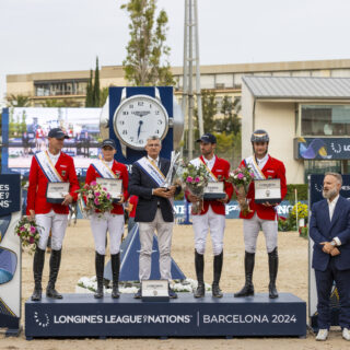 Team Deutschland konnte 2024 die erste Ausgabe der League of Nations gewinnen. © FEI | Leanjo de Koster