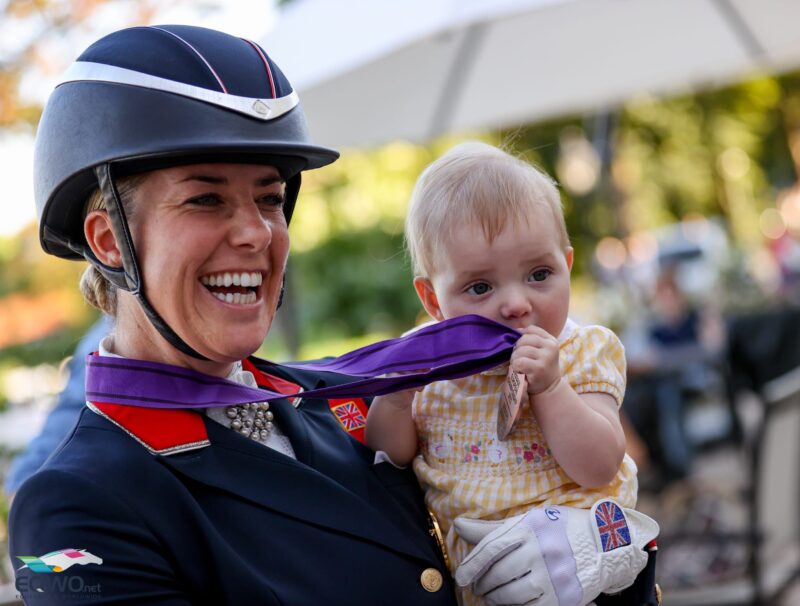 Charlotte Dujardin (GBR) gab nur wenige Stunden nach dem FEI-Urteil ein Statement ab. © EQWO.net | Petra Kerschbaum