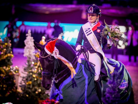 Sandra Sysojeva (POL) und Olympia-Shootingstar Maxima Bella dominierten die Fünf-Sterne-Tour in Salzburg. © EQWO.net | Petra Kerschbaum