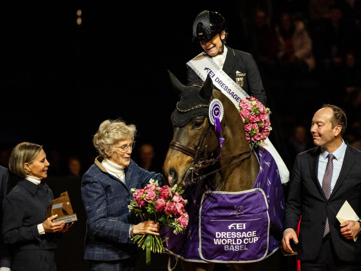 Drei von drei! Isabell Werth konnte bei jedem Start im Weltcup 2024/25 gewinnen. © FEI | Martin Dokupil