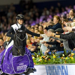 Charlotte Fry (GBR) und Glamourdale dominieren die Weltcup-Etappe in Amsterdam! © FEI | Leanjo de Koster