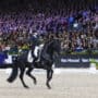 Volles Haus: Das Weltcup-Turnier im Amsterdam war top besucht. Alle wollten Charlotte Fry und Glamourdale tanzen sehen. © FEI / Leanjo de Koster 