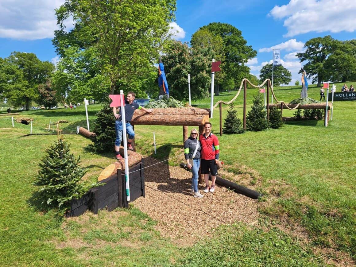 Das Fünf-Stern-Gelände von Badminton verlangt Pferd und Reiter viel ab. © privat