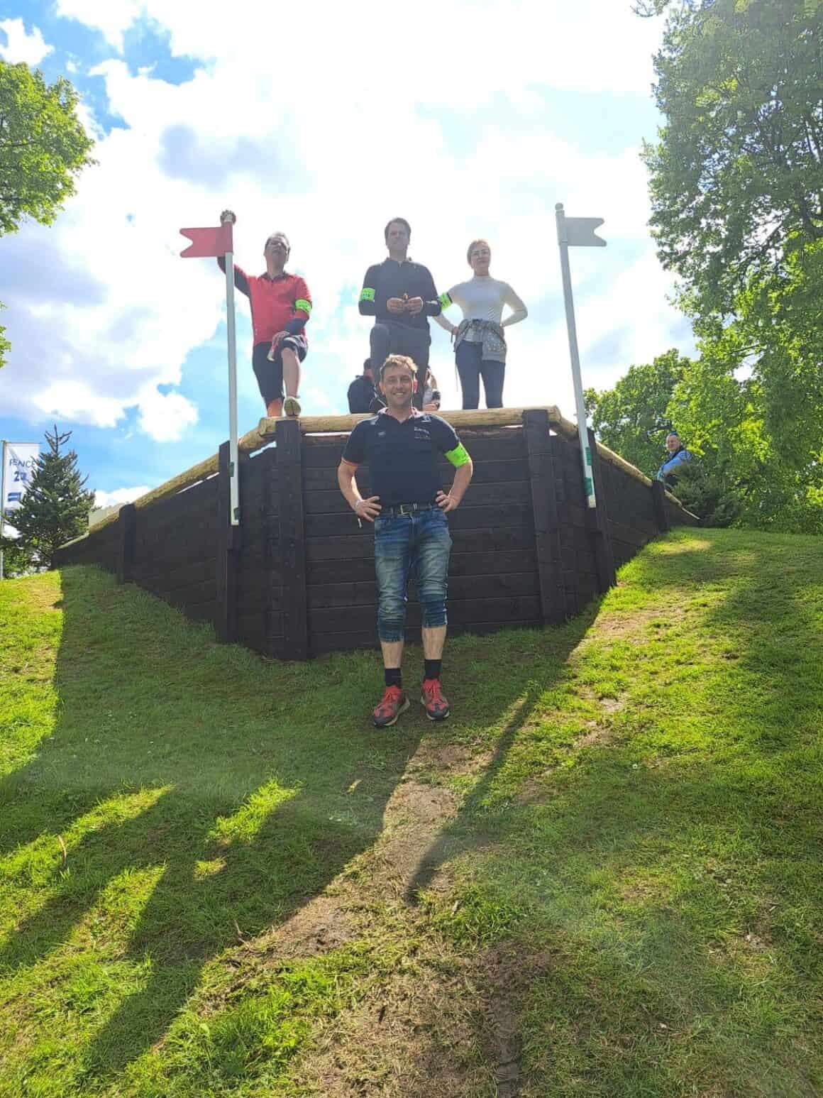 Das Fünf-Stern-Gelände von Badminton verlangt Pferd und Reiter viel ab. © privat