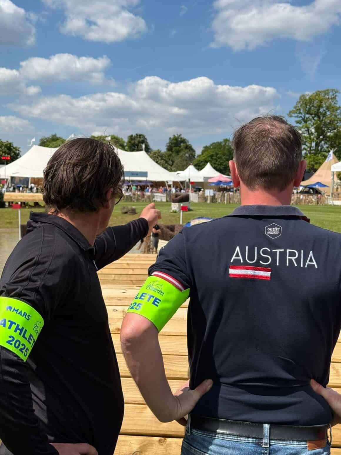 Bundesreferent Thomas Tesch war zur Unterstützung von Harald Ambros in Badminton vor Ort. © privat