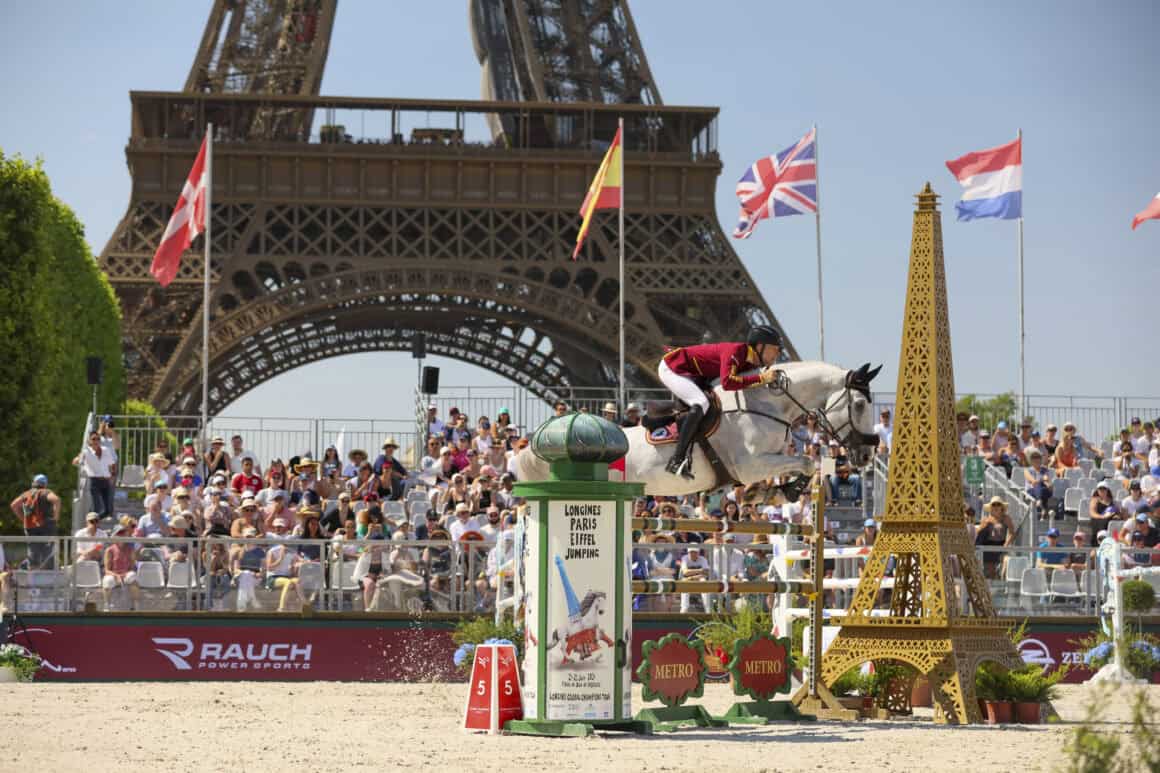 Max Kühner (T) und Blues D'Aveline lieferten in der Global Champions League von Paris eine Nullrunde für die Shanghai Swans. © GCL | Ljuba Buzzola