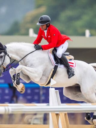 Markus Saurugg (ST) & Crunchy Nut, Europameisterschaft 2025 A Coruña © Arnd Bronkhorst