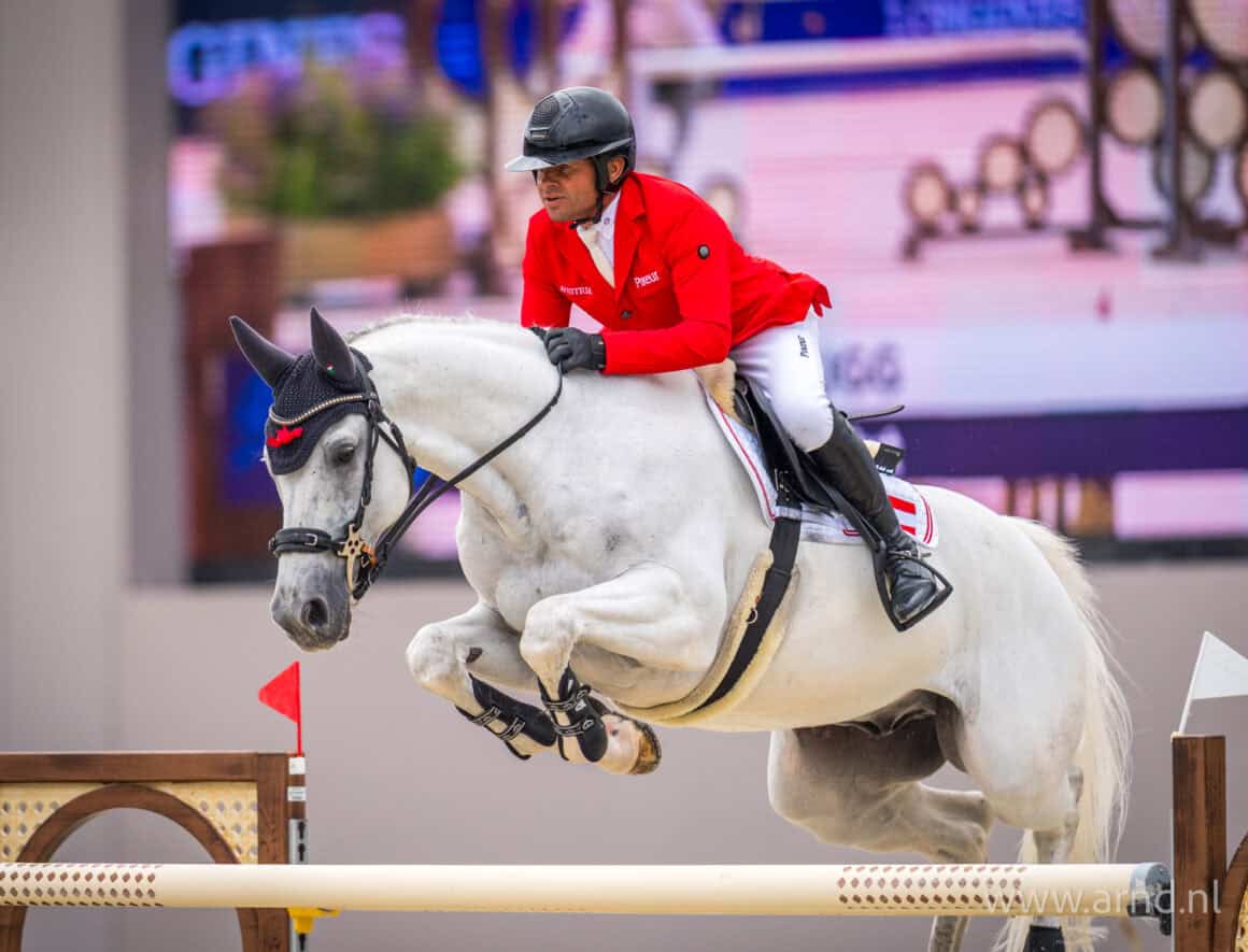 Markus Saurugg (ST) & Crunchy Nut, Europameisterschaft 2025 A Coruña © Arnd Bronkhorst