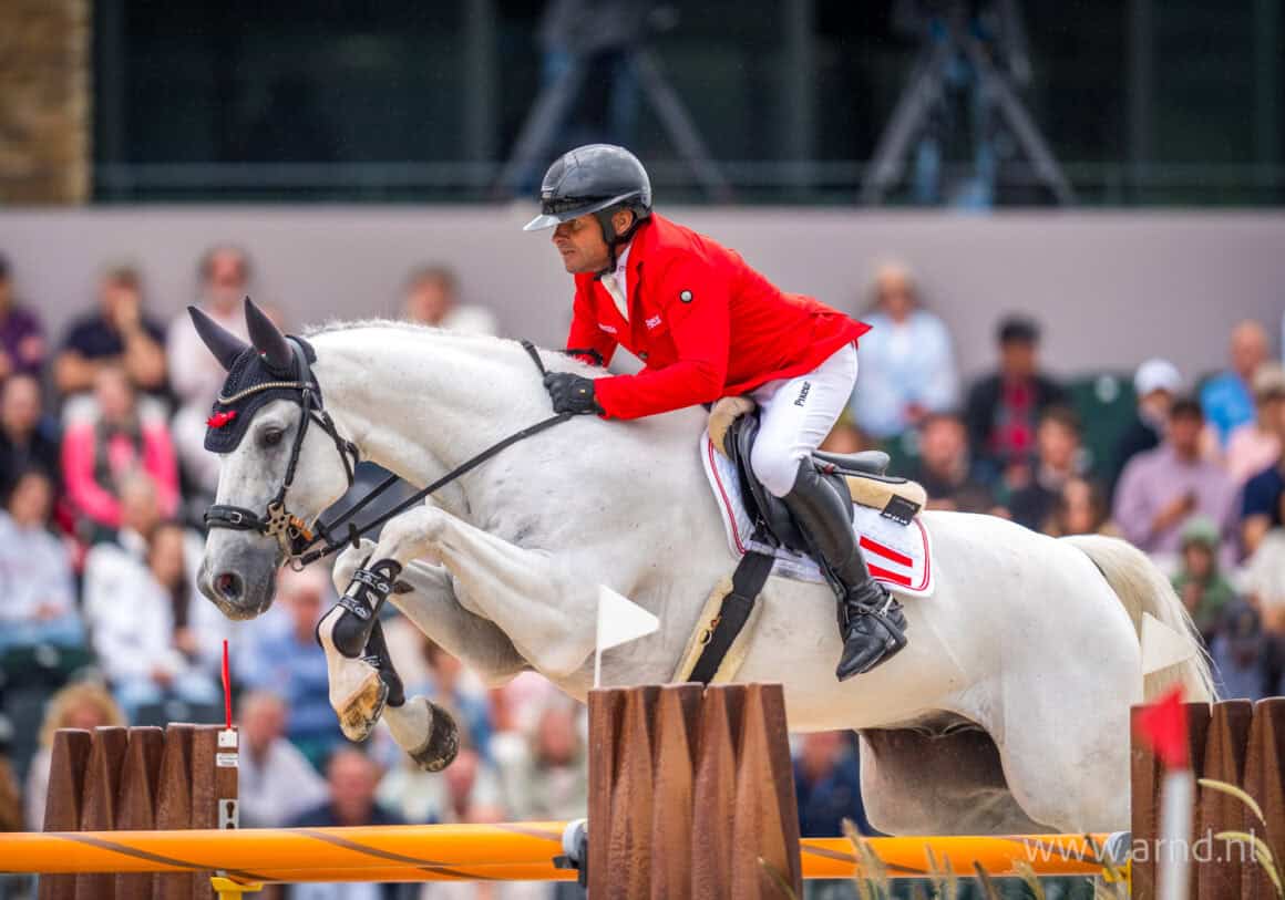 Markus Saurugg (ST) & Crunchy Nut, Europameisterschaft 2025 A Coruña © Arnd Bronkhorst