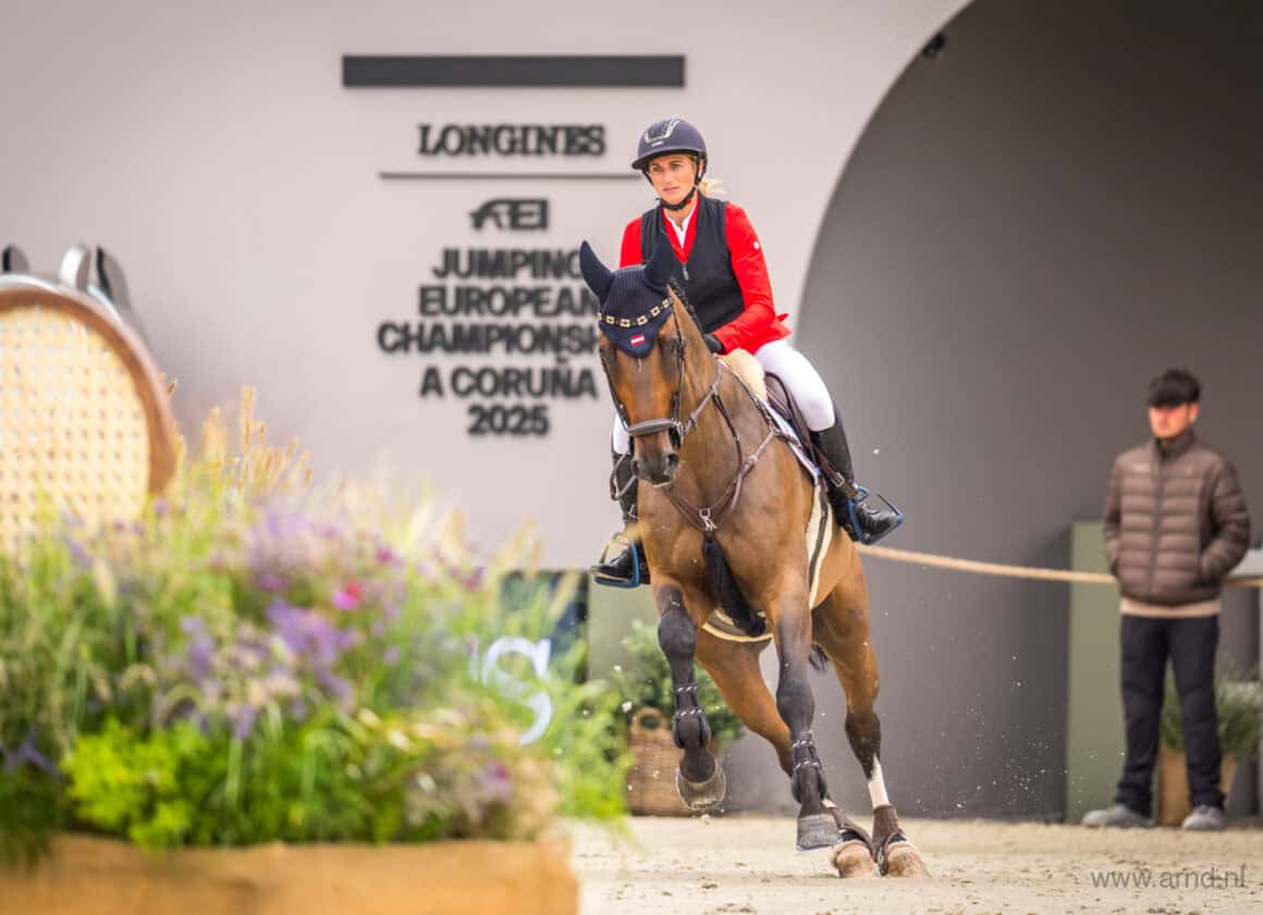 Katharina Rhomberg (V) ist aktuell die drittbeste rot-weiß-rote Springreiterin der Weltrangliste. © Arnd Bronkhorst