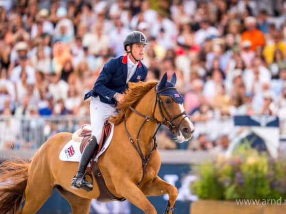Scott Brash (GBR) & Hello Folie, Europameisterschaft 2025 A Coruña © Arnd Bronkhorst