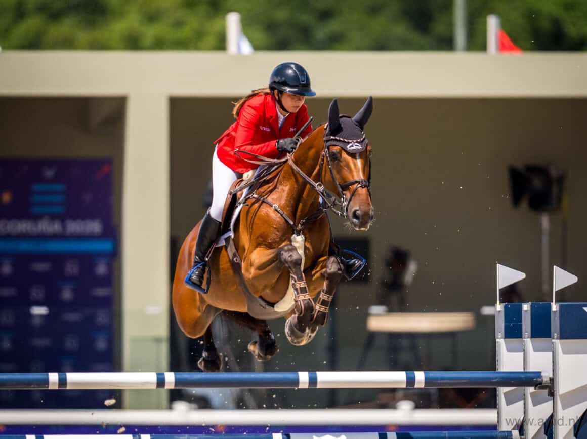 Alessandra Reich & Oeli R, Europameisterschaft 2025 A Coruña © Arnd Bronkhorst