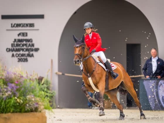 Alessandra Reich (OÖ) nd Oeli R, Europameisterschaft A Coruna 2025 © Arnd Bronkhorst