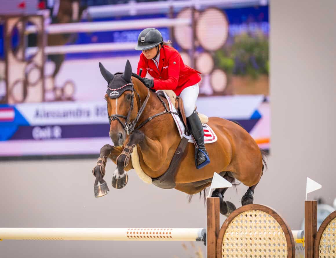 Alessandra Reich (OÖ) nd Oeli R, Europameisterschaft A Coruna 2025 © Arnd Bronkhorst