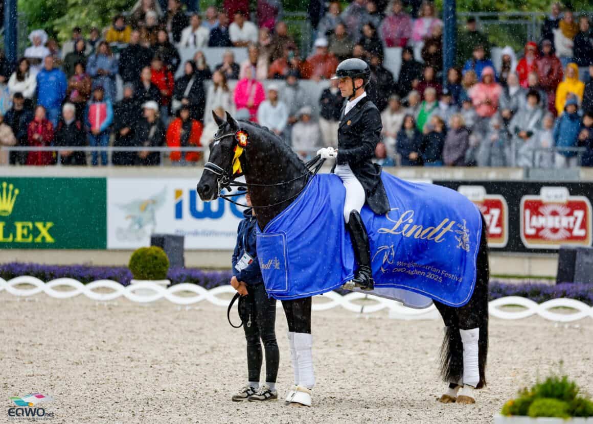 Justin Verboomen (BEL) und Zonik Plus sollte man bei den Europameisterschaften in Crozet definitiv auf dem Schirm haben. © EQWO.net | Petra Kerschbaum