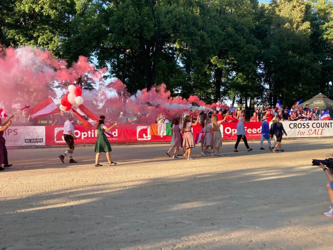 Gestern wurden die Nachwuchs-Europameisterschaften in Strzegom feierlich eröffnet. © privat
