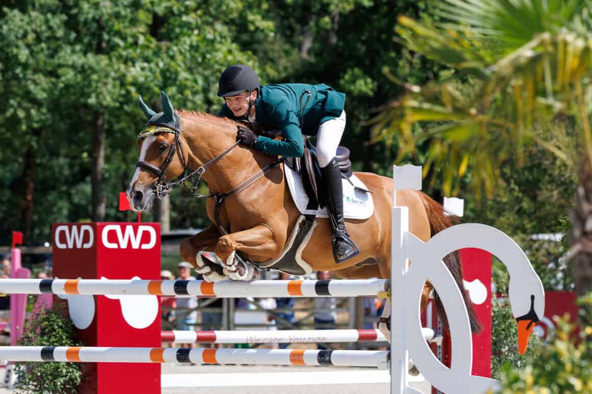 Einzelgold für Cian McMunn und seinen Pony-Hengst Esperando SK. © Libby Law Photography