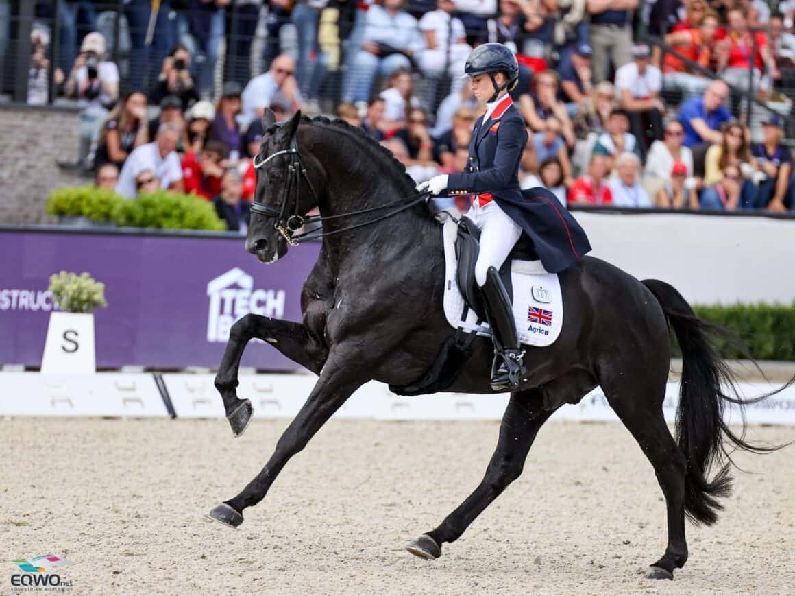 Charlotte Fry (GBR) Glamourdale EM Crozet