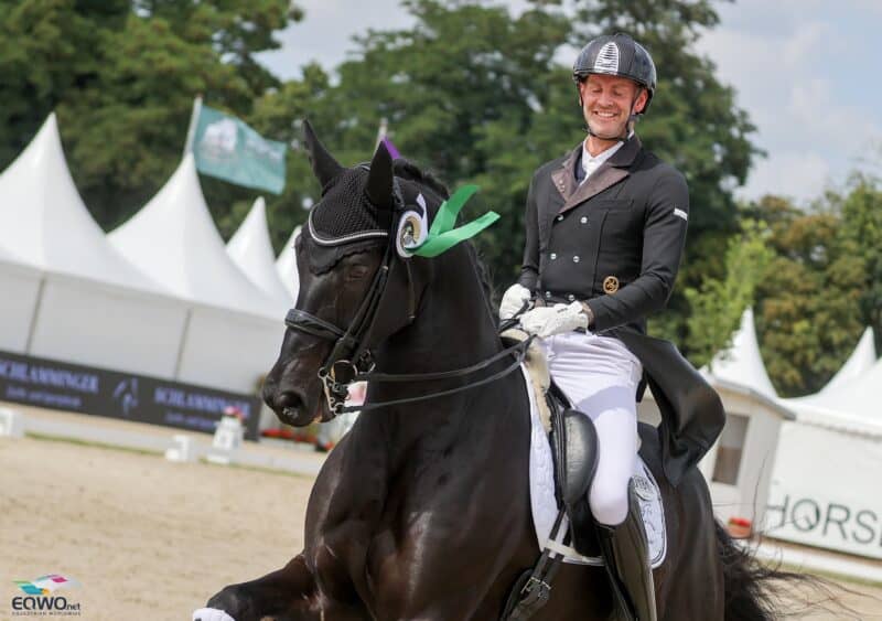 Marcus Hermes (GER) pilotierte AWÖ-Wallach Indigo ANW in Verden sensationell auf Platz acht! © EQWO.net | Petra Kerschbaum