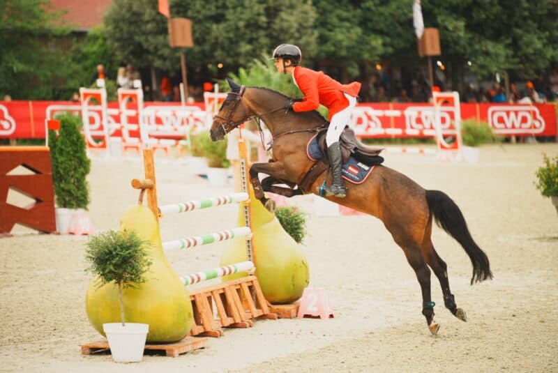 Rafael Maximilian Reichart und Marie Luisa schafften es beim ersten Start für Österreich direkt ins EM-Finale! © Helene Iljazovic