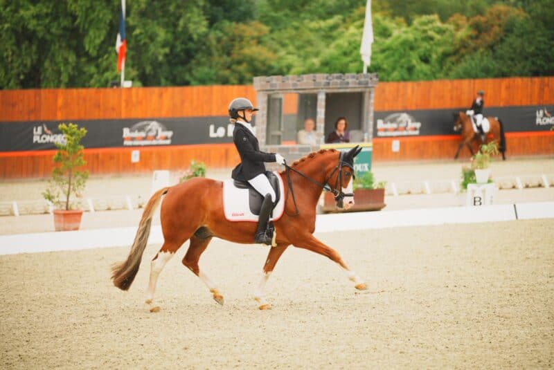 Finale! Luisa Grundmann (W) und Milky Way PP qualifizieren sich mit zwei Top20-Platzierungen für die EM-Musikkür! © Helene Iljazovic