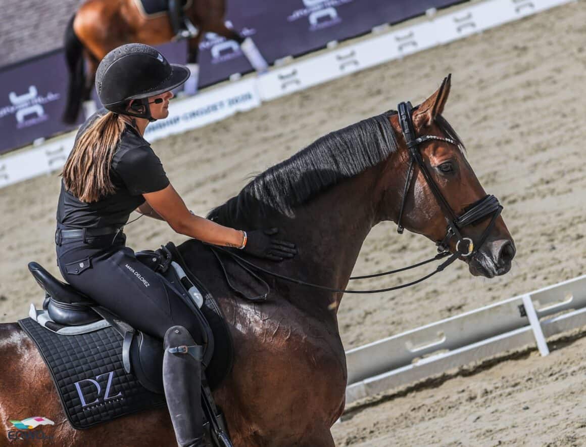 Cathrine Laudrup-Dufour (DEN) & Mount St John Freestyle, EM Crozet 2025 © EQWO.net