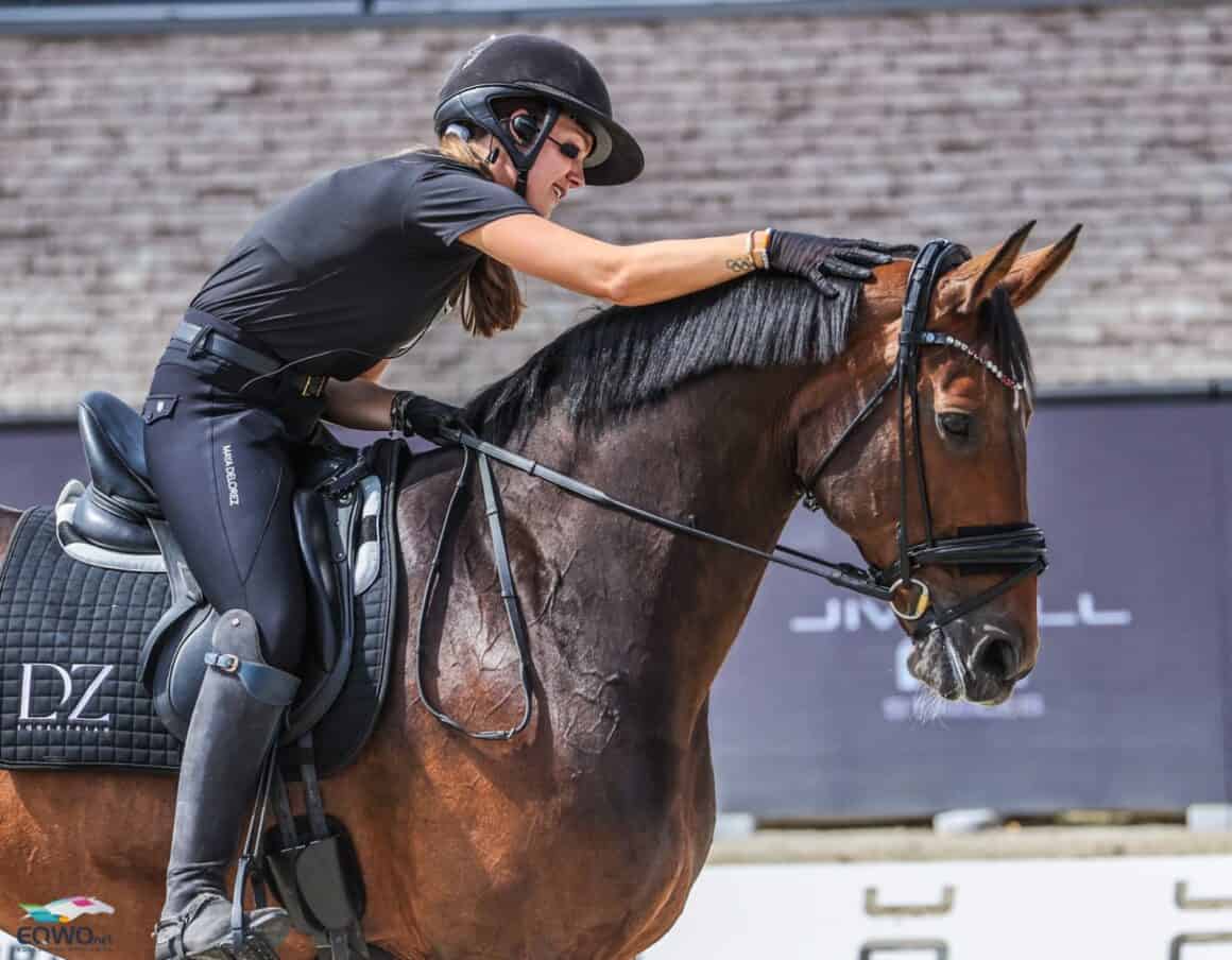 Cathrine Laudrup-Dufour (DEN) & Mount St John Freestyle, EM Crozet 2025 © EQWO.net