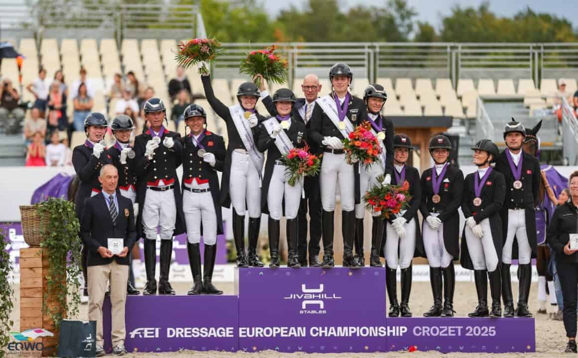 Team Grand Prix Podium EM Crozet