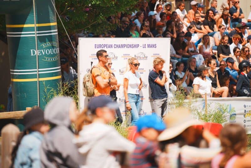 Schade! Ein Sturz von Rafael Maximilian Reichart im Finale verhinderte eine Top-Platzierung im Einzelfinale der Pony-Europameisterschaften. © Helene Iljazovic