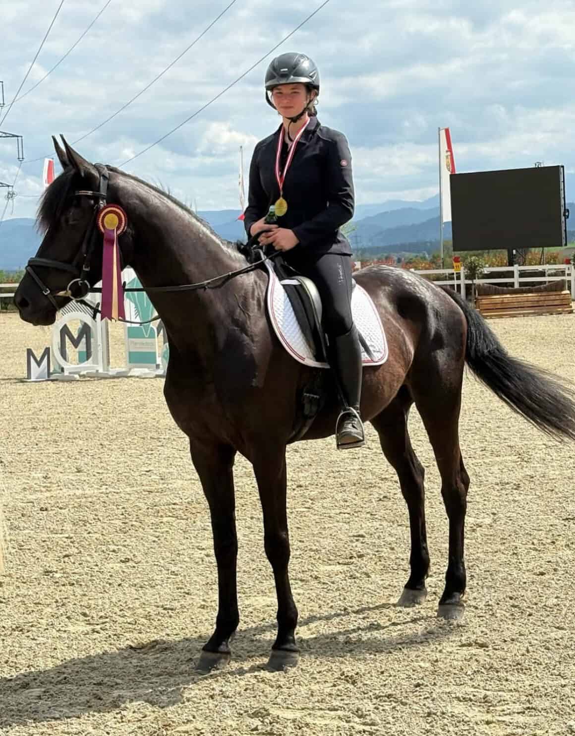 Fiona Würmer (OÖ) träumt von einer Teilnahme bei den Nachwuchs-Europameisterschaften. © privat
