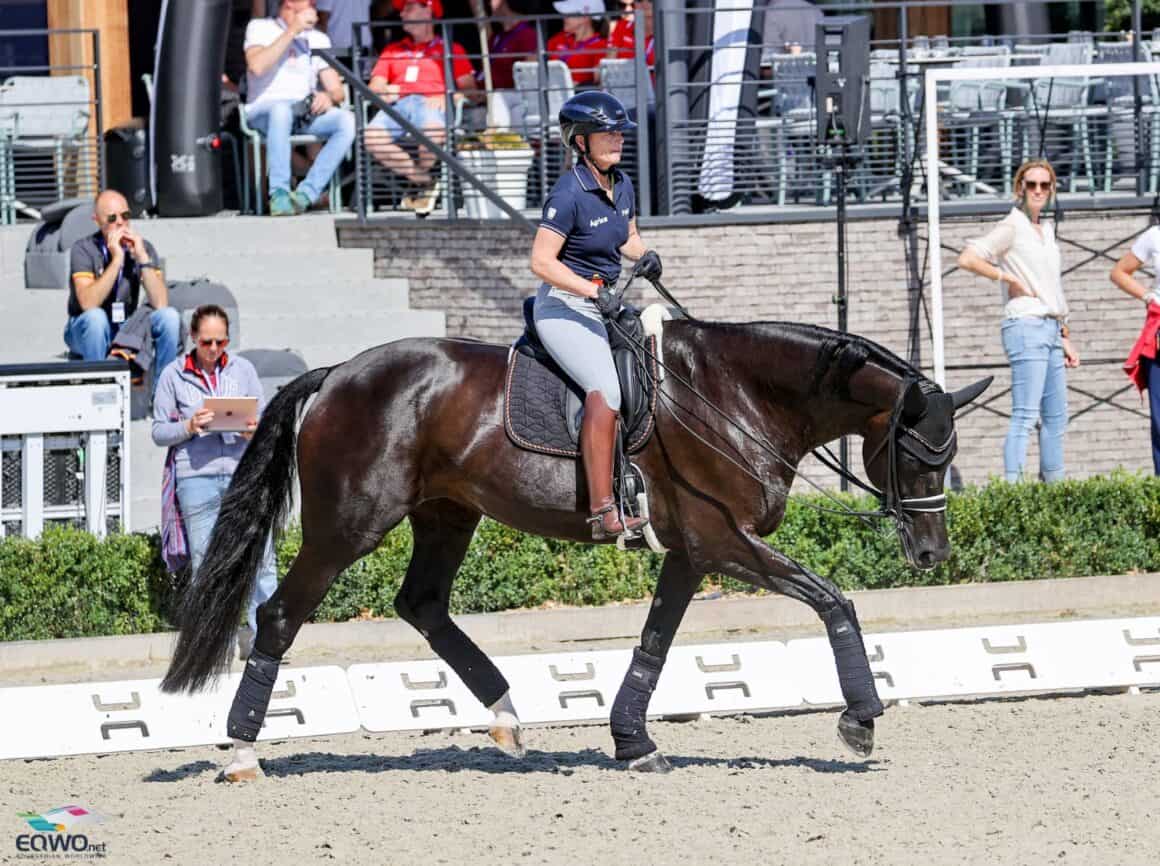 Isabell Werth (GER) und Wendy de Fontaine, EM Crozet 2025 © EQWO.net