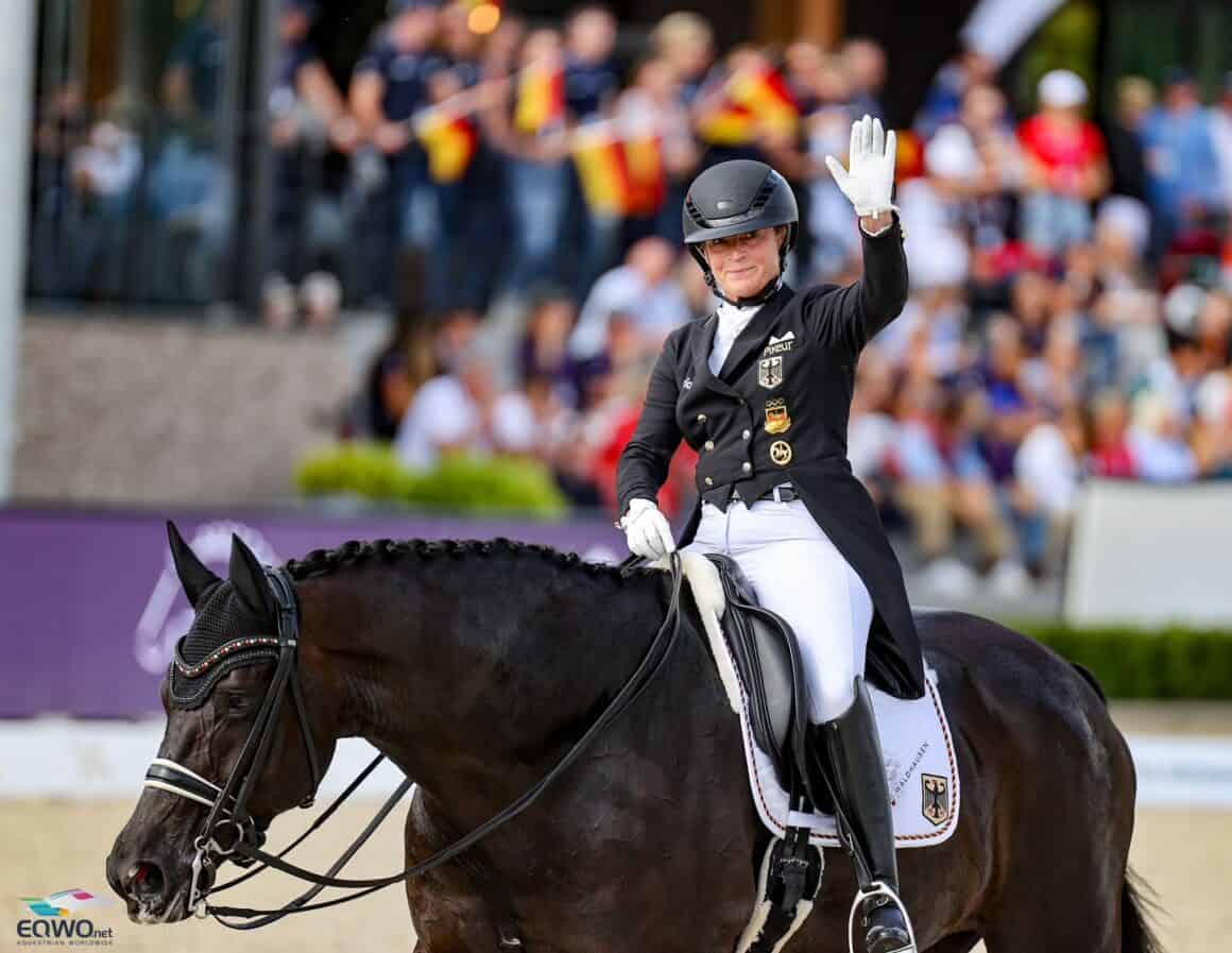 Isabell Werth (GER) Wendy de Fontaine EM Crozet