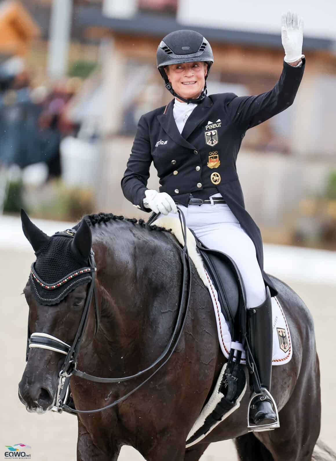 Isabell Werth (GER) Wendy de Fontaine EM Crozet