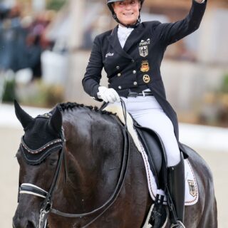 Isabell Werth (GER) Wendy de Fontaine EM Crozet