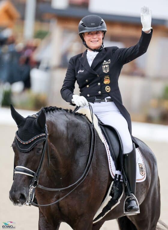 Isabell Werth (GER) Wendy de Fontaine EM Crozet