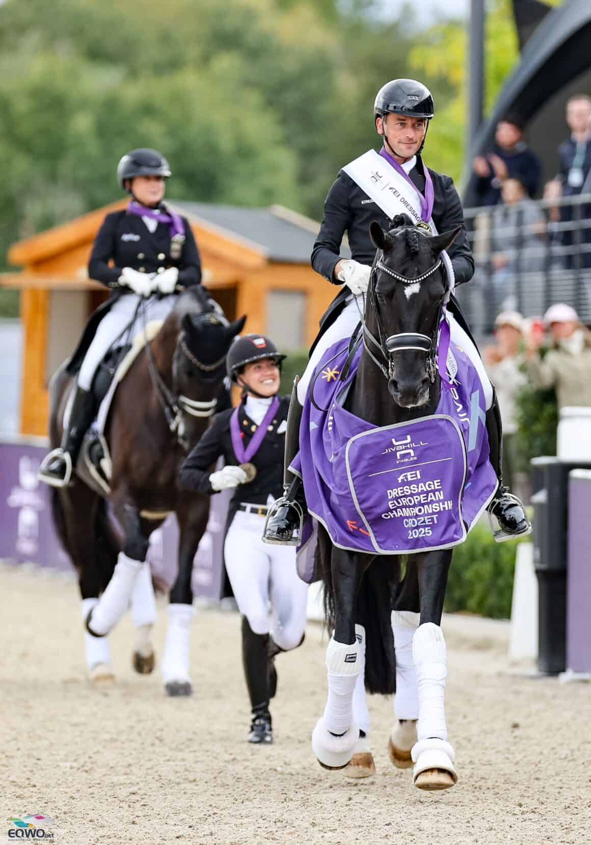 Justin Verboomen (BEL) Zonik Plus Siegerehrung EM Crozet