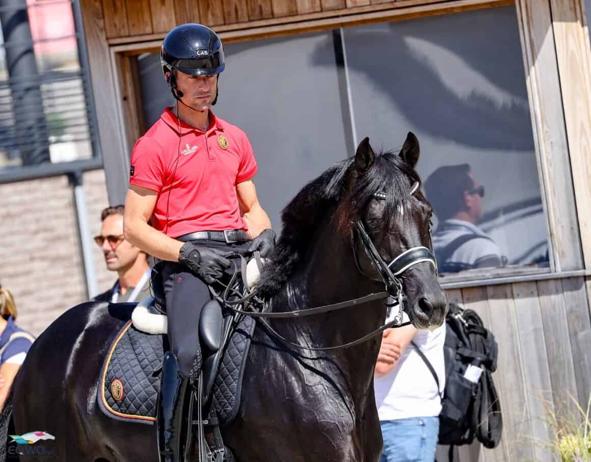 Justin Verboomen (BEL) & Zonik Plus, EM Crozet 2025 © EQWO.net