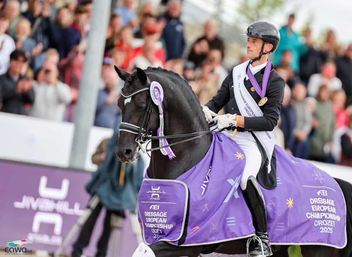 Justin Verboomen (BEL) Zonik Plus Siegerehrung EM Crozet
