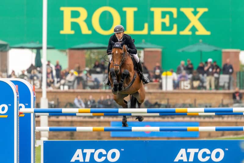 Läuft für Max Kühner (T): Platzierungen mit Daloubet & Count on me in Spruce Meadows.