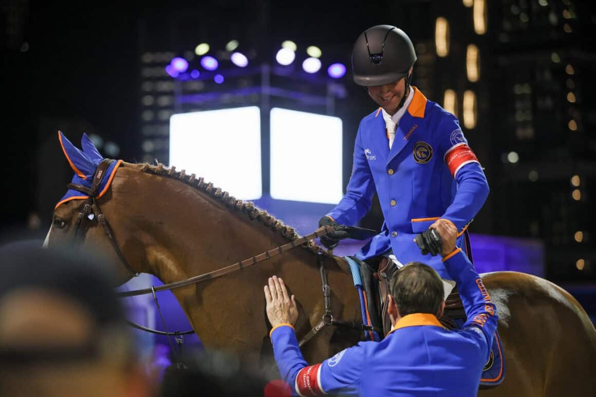 Der 27-jährige Gilles Thomas (BEL) kürte sich nicht nur zum jüngsten GCT-Gesamtsieger aller Zeiten, sondern sicherte sich mit Valkenswaard United auch den Sieg in der GCL. © LGCT