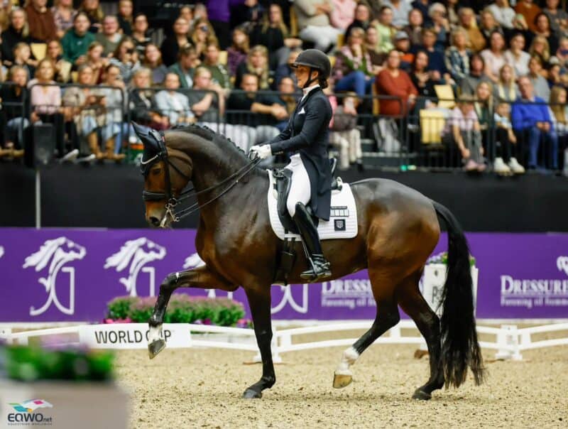 Cathrine Laudrup-Dufpur (DEN) & Mount St John Freestyle gewinnen die Weltcup-Etappe von Herning haushoch! © EQWO.net