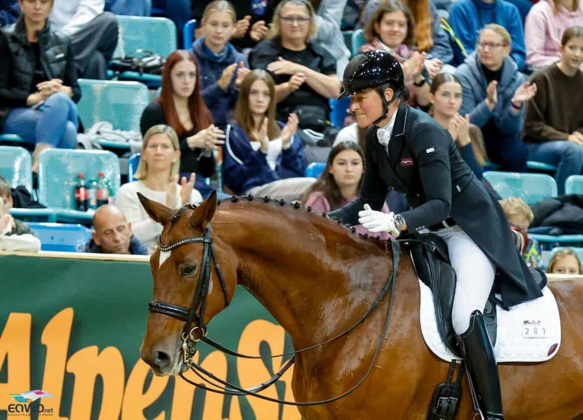 Renate Voglsang (W) und Fürst Ferdinand zur Fasanenhöhe, CDI3* Wiener Neustadt © EQWO.net | Petra Kerschbaum