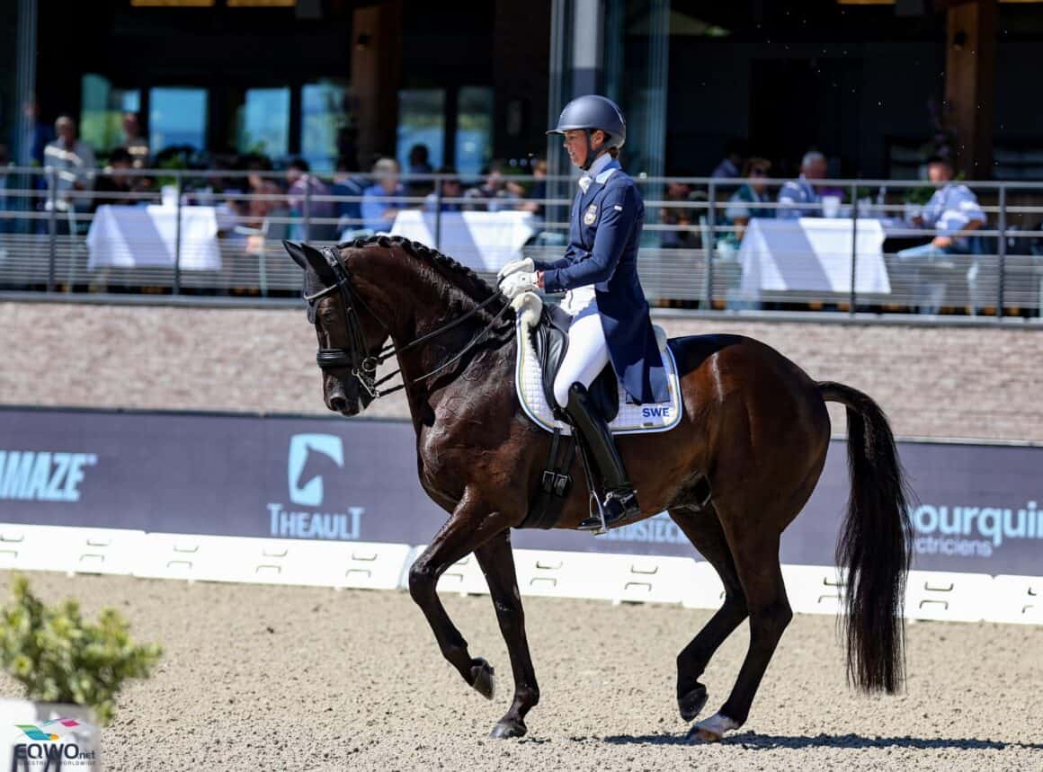 Maria von Essen (SWE) beeindruckte bereits in Crozet und ritt auch in Herning zweimal aufs Podest. © EQWO.net