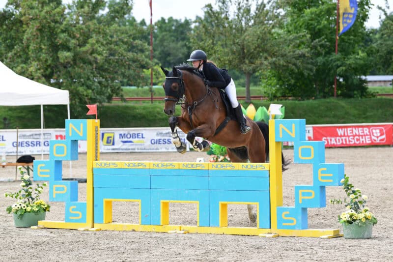 Isabella Neschner (NÖ) ist eine junge und extrem talentierte Springreiterin. © PRIVAT