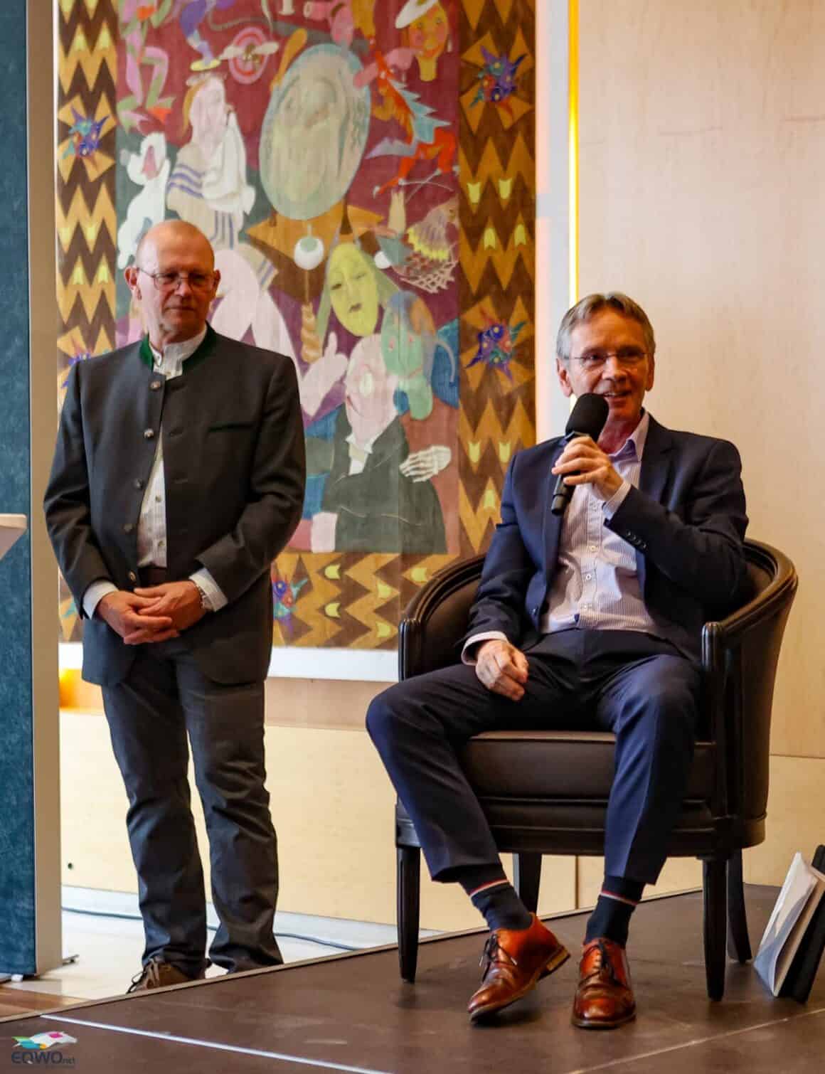 OEPS-Generalsekretär Franz Schiefermair kennt Wenzel Schmidt in seiner Funktion als SV-Ried-Präsident. © EQWO.net | Petra Kerschbaum