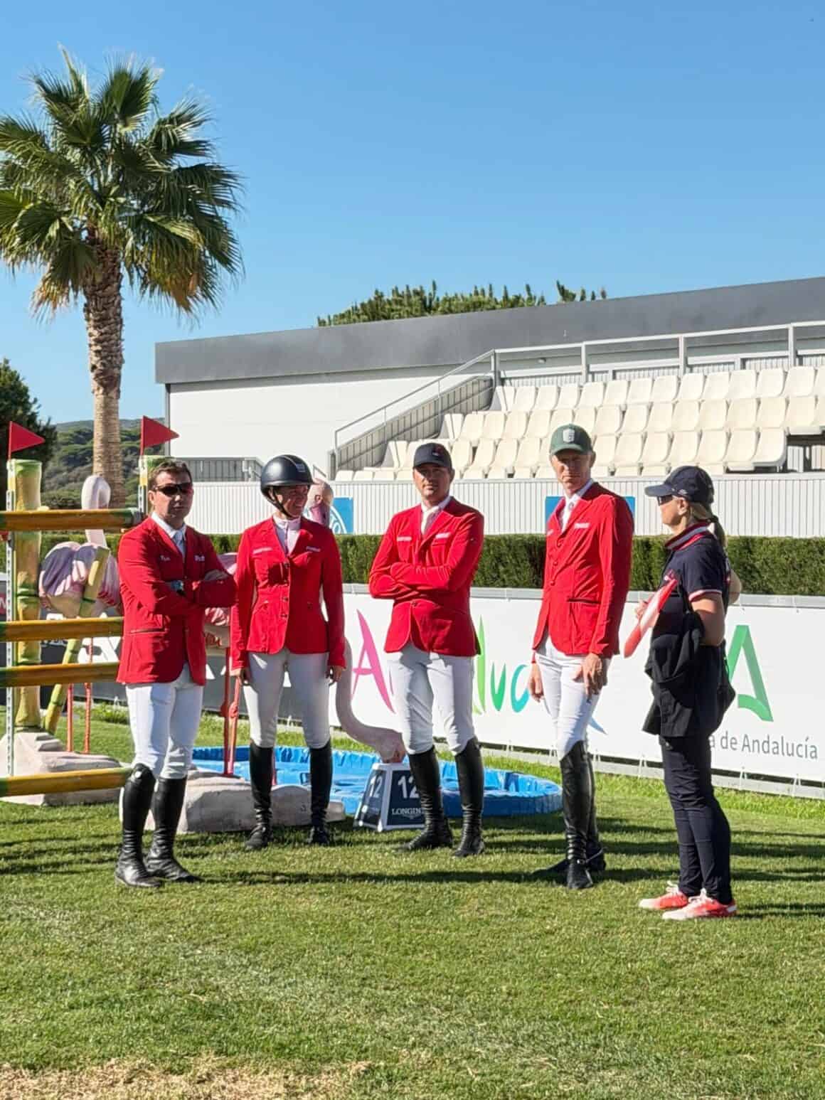 Ein neues österreichisches Team überraschte in Vejer de la Frontera mit Platz sechs im Nationenpreis! ©️ Privat