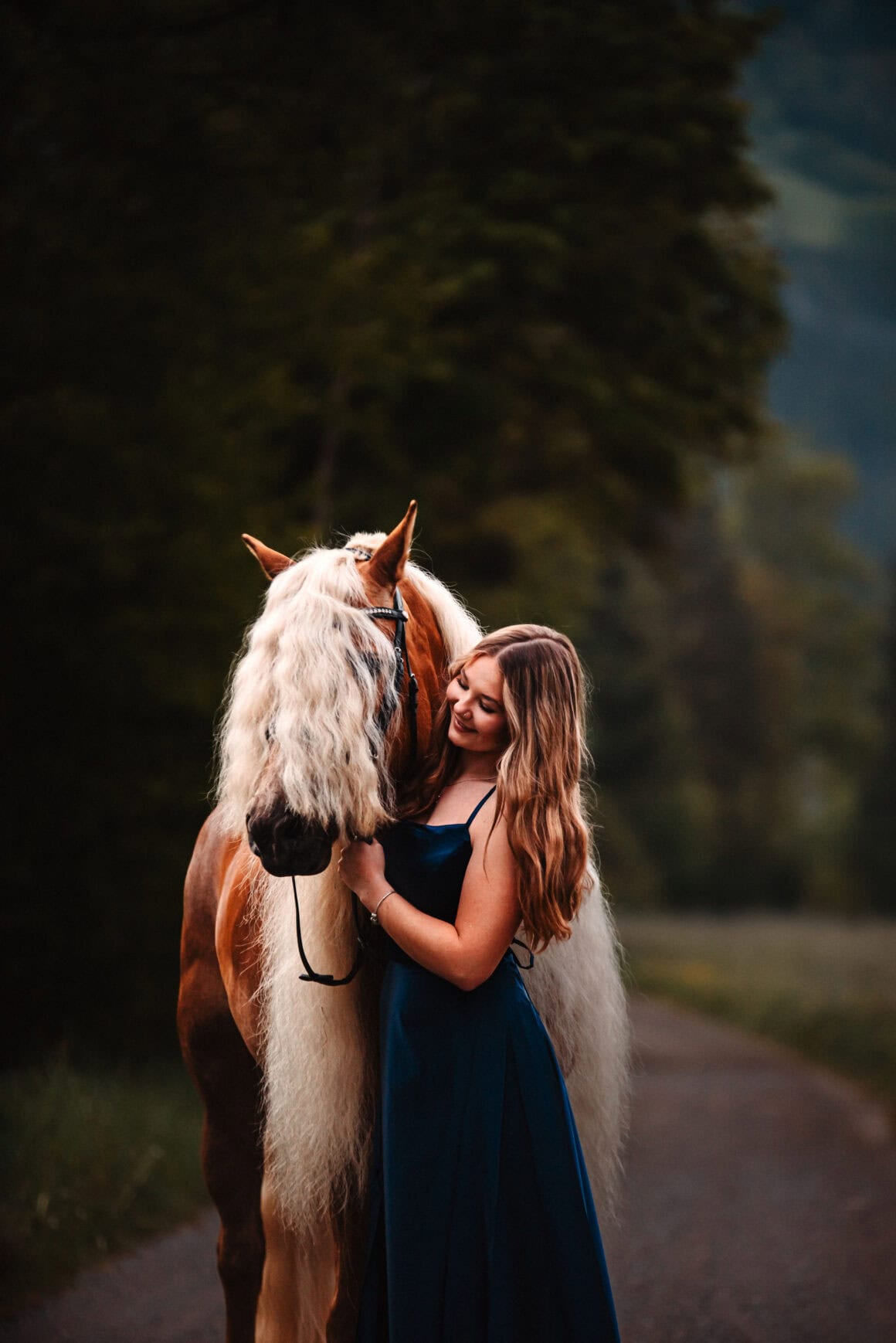 Valerie Bischof reitet mit ihrem Haflinger in der Vielseitigkeit. ©️ Privat