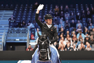 Haushoher Sieg! Justin Verboomen (BEL) und Zonik Plus gewinnen den Weltcup Grand Prix mit über 81 %. ©️ Equita Lyon